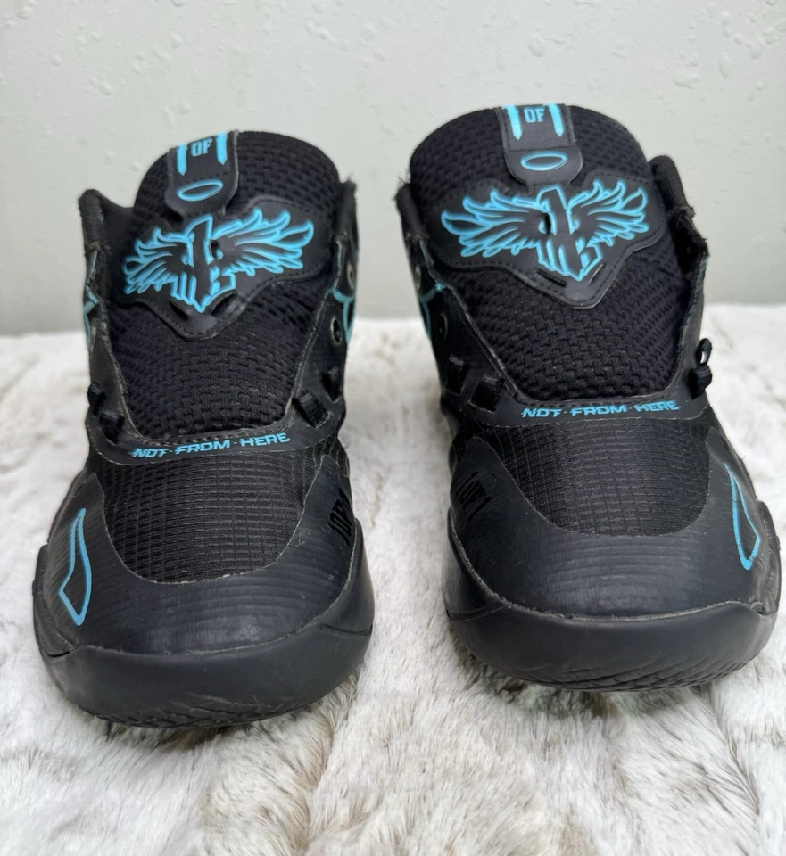 Puma LaMelo Ball Not From Here MB.01 Buzz City 6C Jr. 376886-13 Black Blue - Image 2 of 4