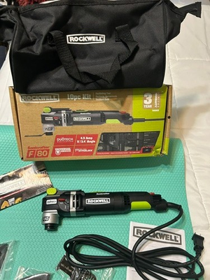 #ad Rockwell Sonicrafter F80 Oscillating Multi‑Tool RK683 4.5 Amp Variable Speed $80.75