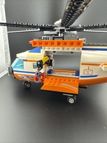 LEGO City Coast Guard Helicopter And Life Raft (7738) No Minifigures