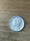 1939S Mercury Dime AU