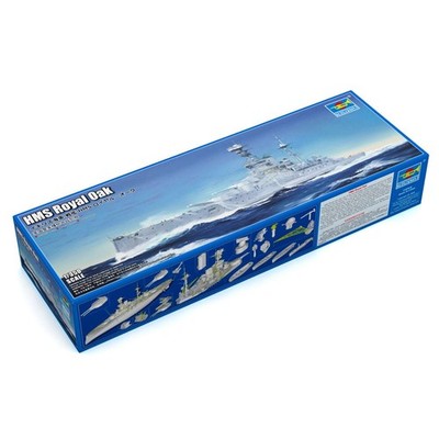 Trumpeter 1/350 05378 HMS Royal Oak Plastic Static Battleship Unpainted Model