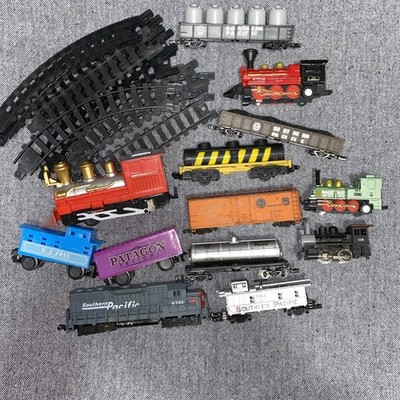 Junk Drawer Toy Lot Mini TRAIN Lot For Parts & Repairs