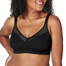 PLAYTEX Womens 18 Hour Smoothing Wirefree Minimizer Bra 38DD