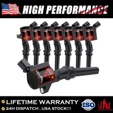 Ignition Coil 8 Pack For Ford Multispark Blaster Epoxy 4.6L 5.4L DG508 F150 F550