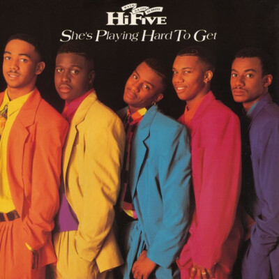 Hi-Five - She s Playing Hard To Get / VG / 12'''', Single