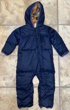 columbia infant down snowsuit