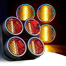 New DMX4x50W 4 Eyes Cob Blinder light LED Stage Lights Retro Lighting For Disco