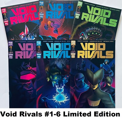 Void Rivals #1 2 3 4 5 6  Full set Limited Edition Kirkman De Felici Flaviano