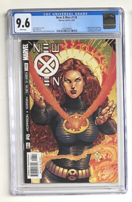 New X-Men 128 CGC 9.6 1st Fantomex 2002 Marvel Comics Grant Morrison