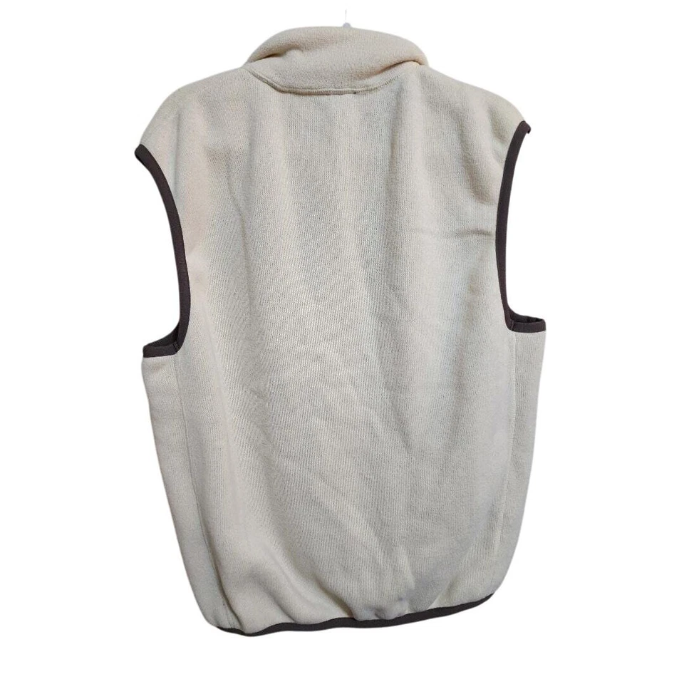 Men's Bills Khakis Yellow and Brown Outer Vest Large - Image 2 of 3