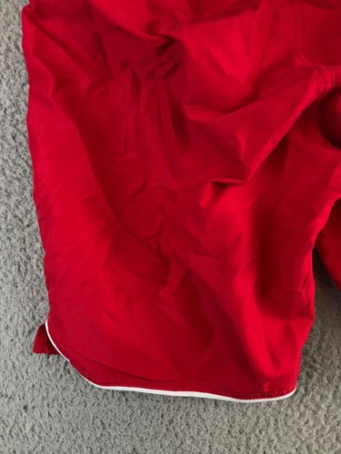 Nike Swim Trunks Boys Size Small Red Elastic Waist Pockets Built in Underwear - Picture 19 of 21