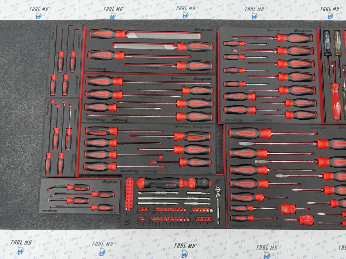 Snap-on Tools NEW 143-Piece Cloud 9 Ultimate Screwdriver Drawer