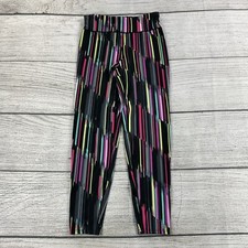 GAP Fit Dry Leggings Girls Size XL Activewear Pants w/ Media Pockets Reflective