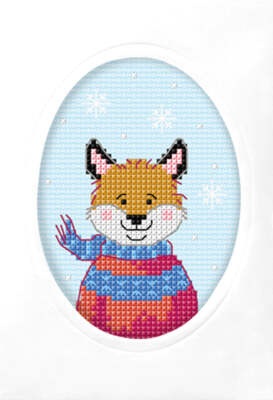 Orchidea Counted Cross-Stitch Kit Fox 6308