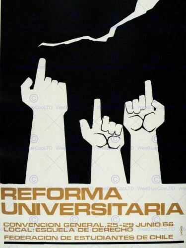 Kunstplakate aus Chile