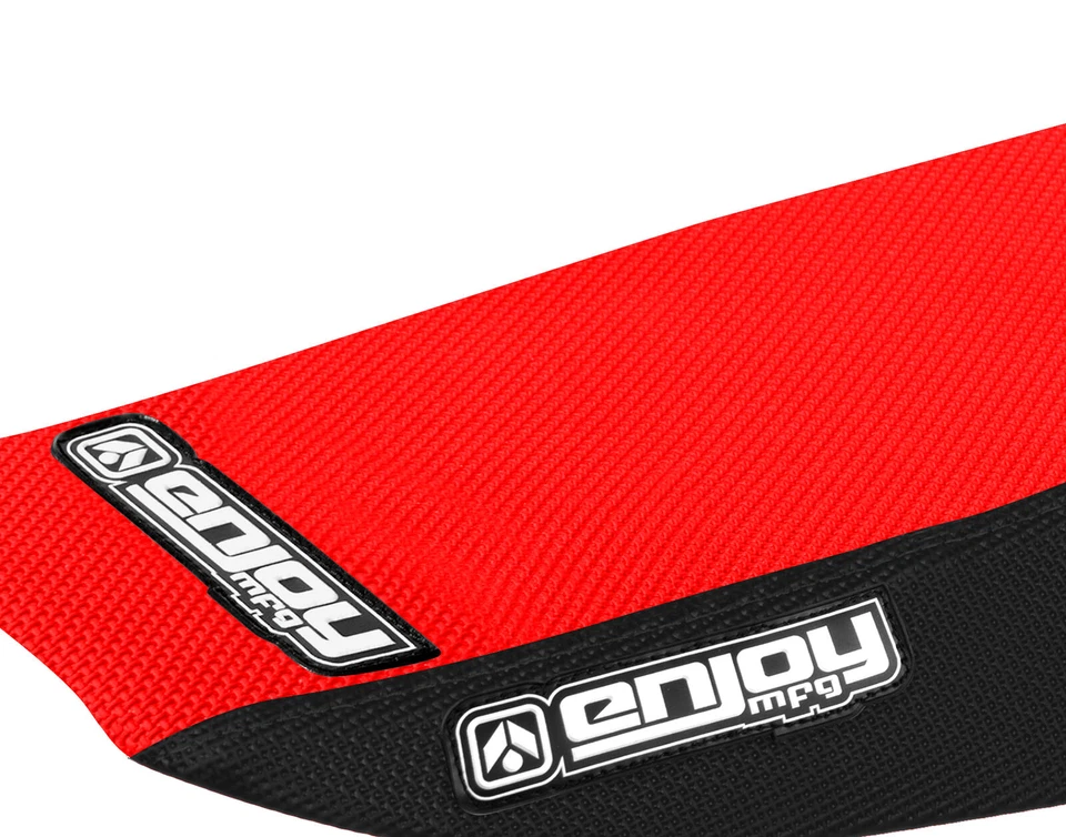 Funda de asiento Honda XR 400 R 1996-2004 de Enjoy MFG pinza negra y roja #145 Foto 2 de 4