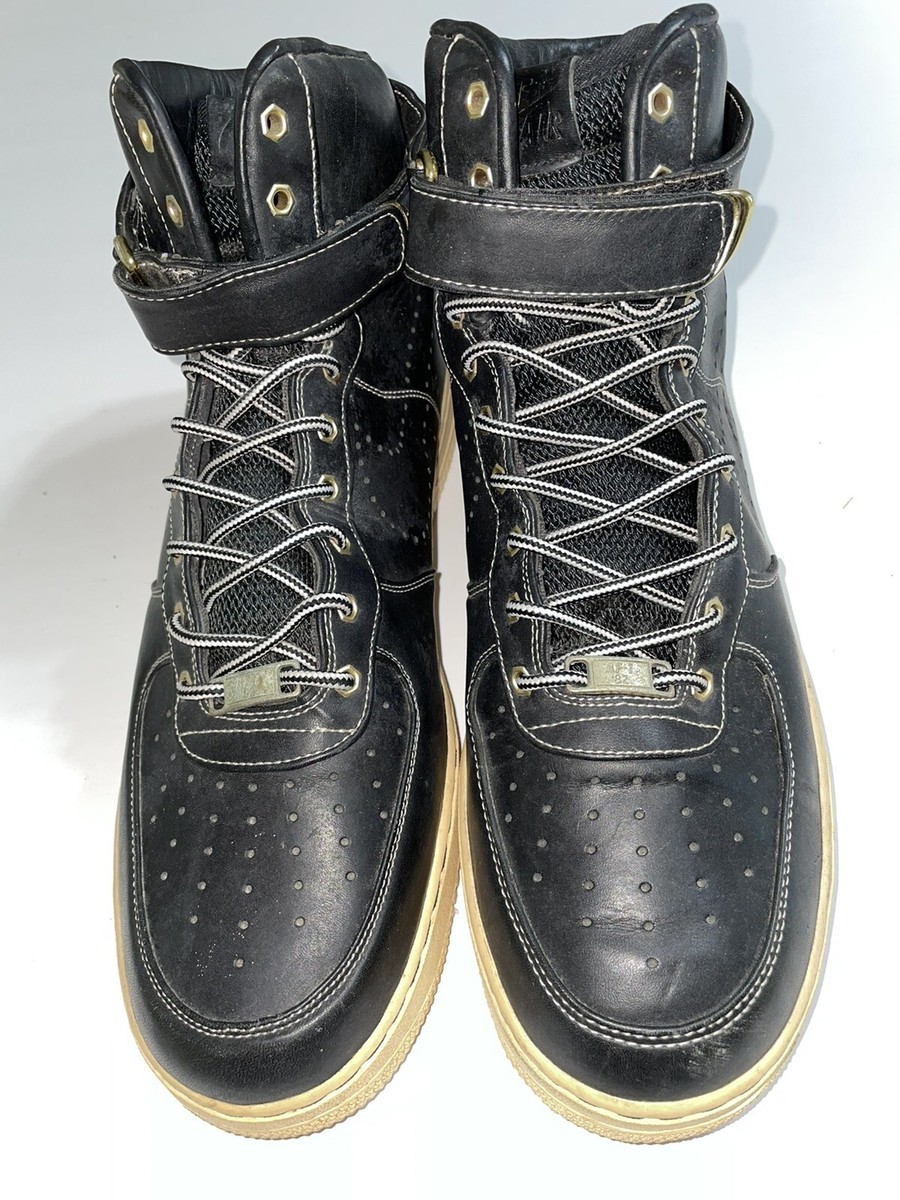 Nike Air Force SZ 13 High Premium LE 2010 Black