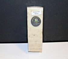 Orange Aloe Special.  Handmade soap loaf precut 9 bars