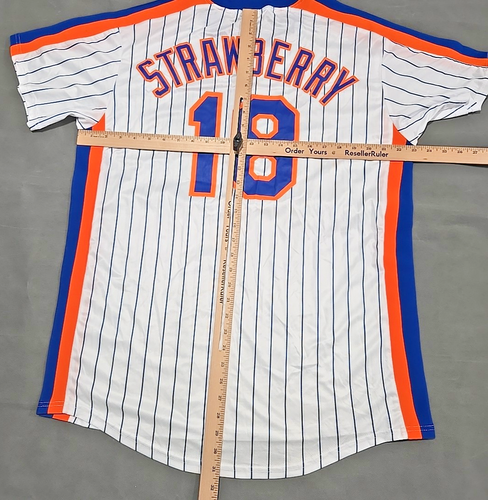Camiseta deportiva Darryl Strawberry #18 New York Mets MLB SGA talla grande para hombre” - Imagen 6 de 9