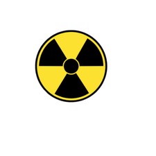 Nuke Radioactive Sticker Decal Vinyl Nuclear Radiation Warning