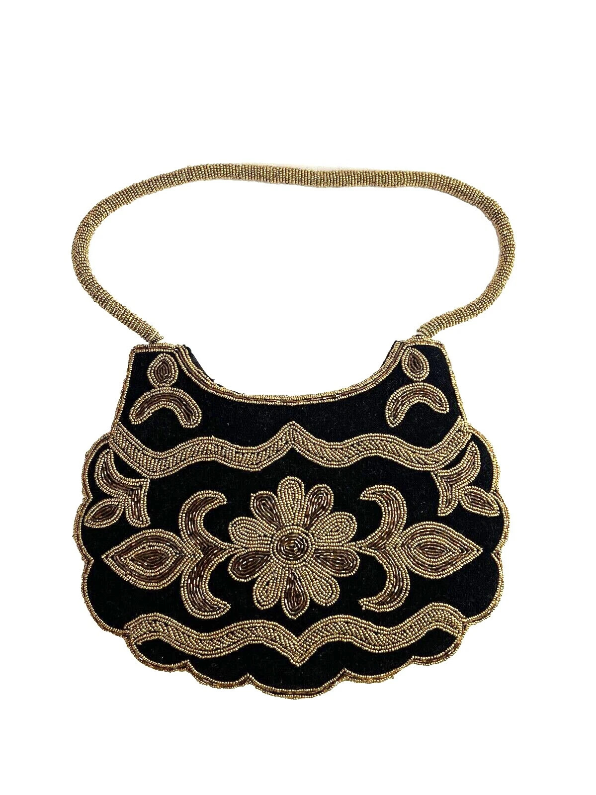 Bolso de Hombro Bolsas Vintage con cuentas, Bolsos y estuches