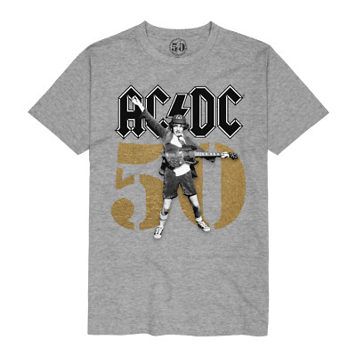 AC/DC 50 Years Angus Official Merchandise T-Shirt M/L/XL/2XL Neu