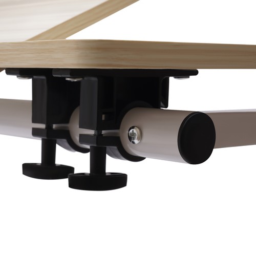 Rolling Laptop Computer Stand Table Cart Homes Desk Adjustable Angle + Height - Picture 7 of 24