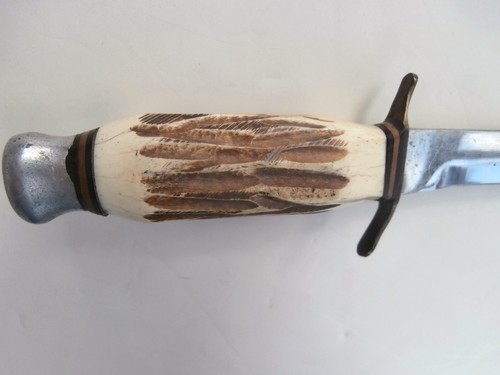 Vintage Valor Florida Very Rare 107-A Fixed Blade Hunting Knife Seki Japan Steel - Picture 15 of 21