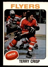 1975-76 O-Pee-Chee Terry Crisp Philadelphia Flyers #337