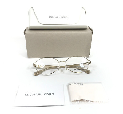Michael Kors リヨンオハルフレムメカネ MK3086 1108 Michael Kors MK 3056 Naxos 1108 Rose Gold | Eyeglasses Woman