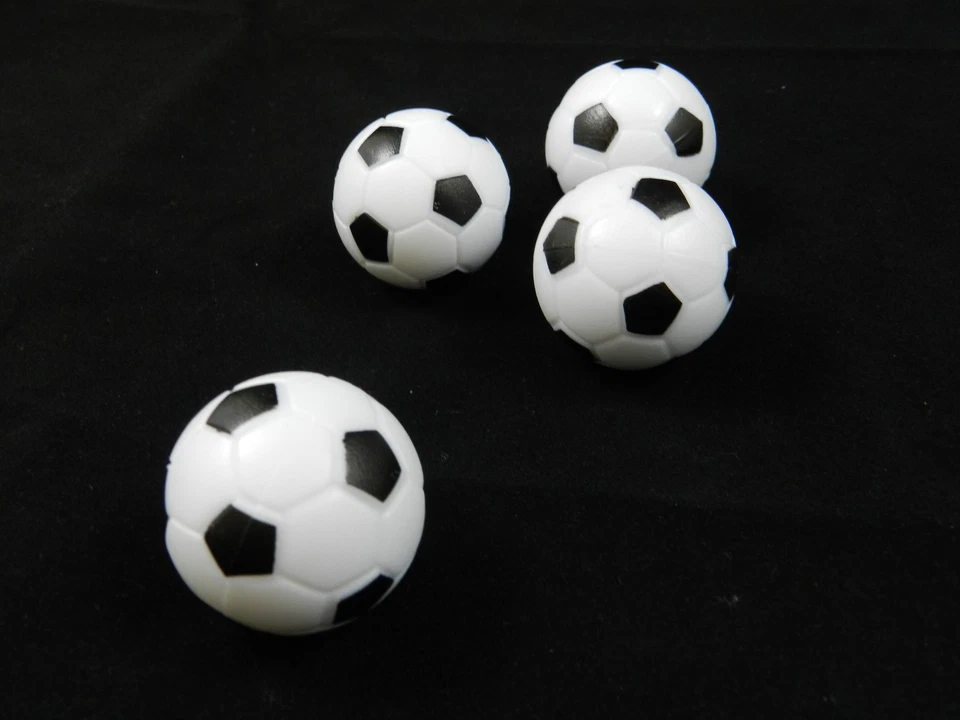 BUMPERNETS 4 New Soccer Style Foosball Replacement Balls Table Soccer