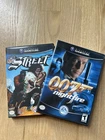Nintendo GameCube NFL Street & 007 NightFire Lot w/ Manuals, Cases, Multiplayer