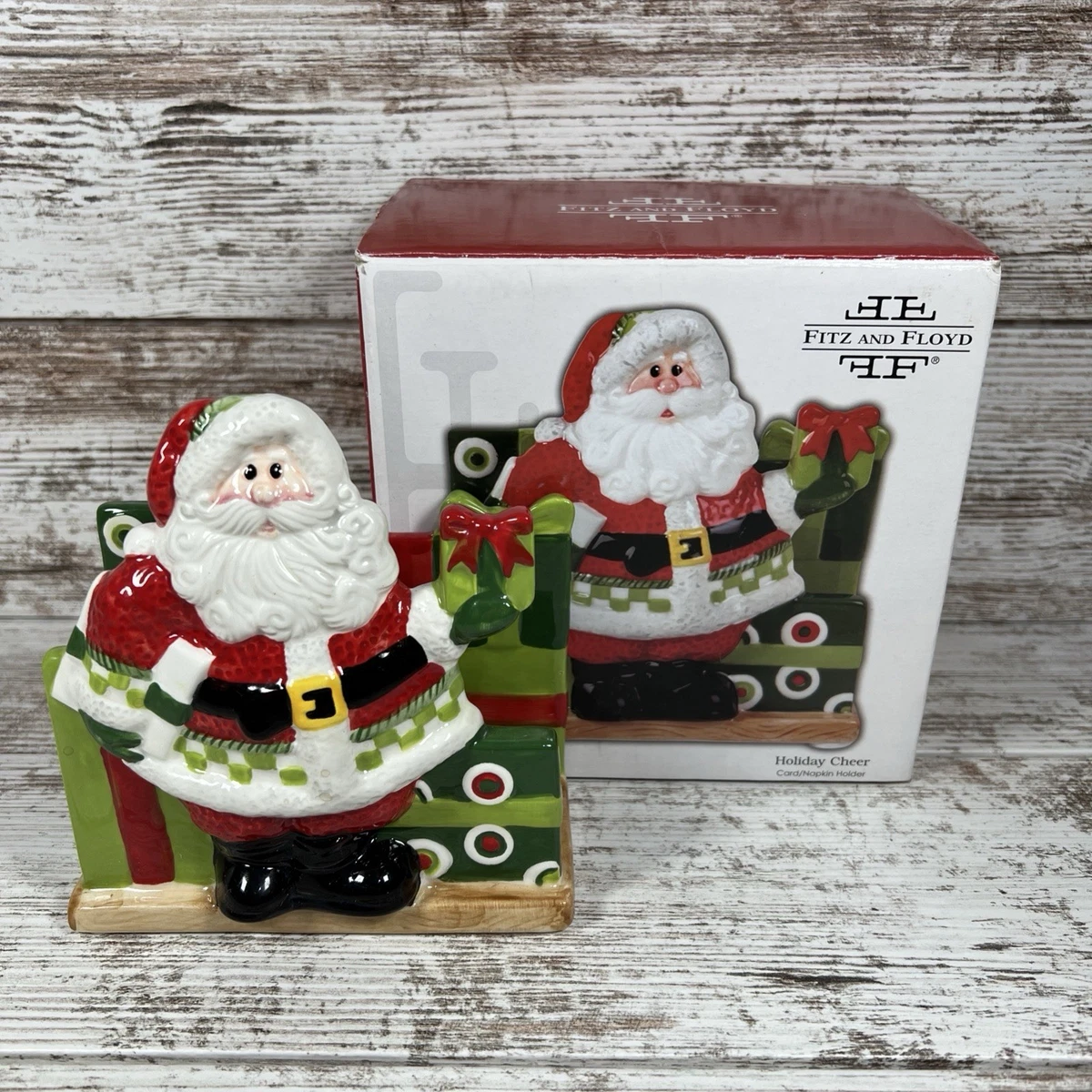 fitz and floyd santa claus products for sale | eBay