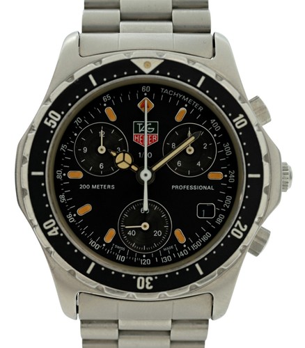 Tag Heuer 37mm Herren Professional 2000 Series Chronograph Uhr! Ref: 570.206! - Bild 1 von 10