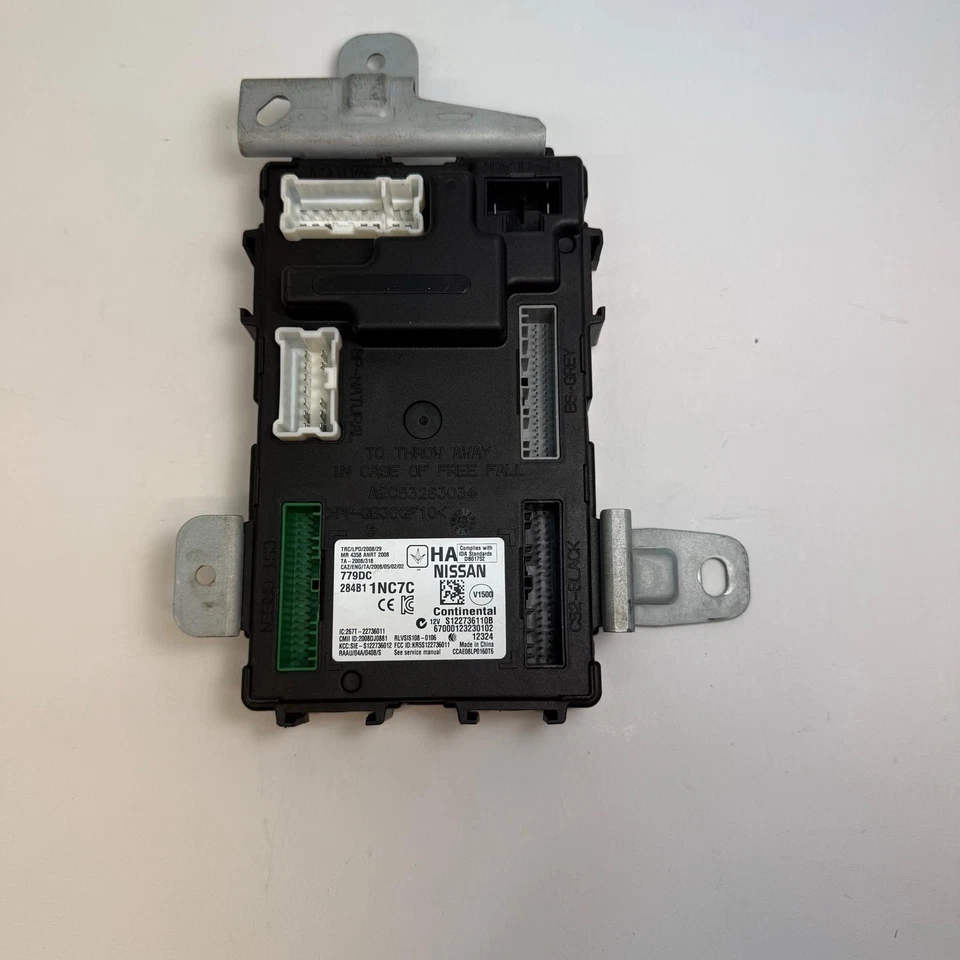 Módulo de control de carrocería Infiniti G25 G37 Q40 Q60 2011-2015 BCM OEM 284B1-1NC7C Foto 4 de 4