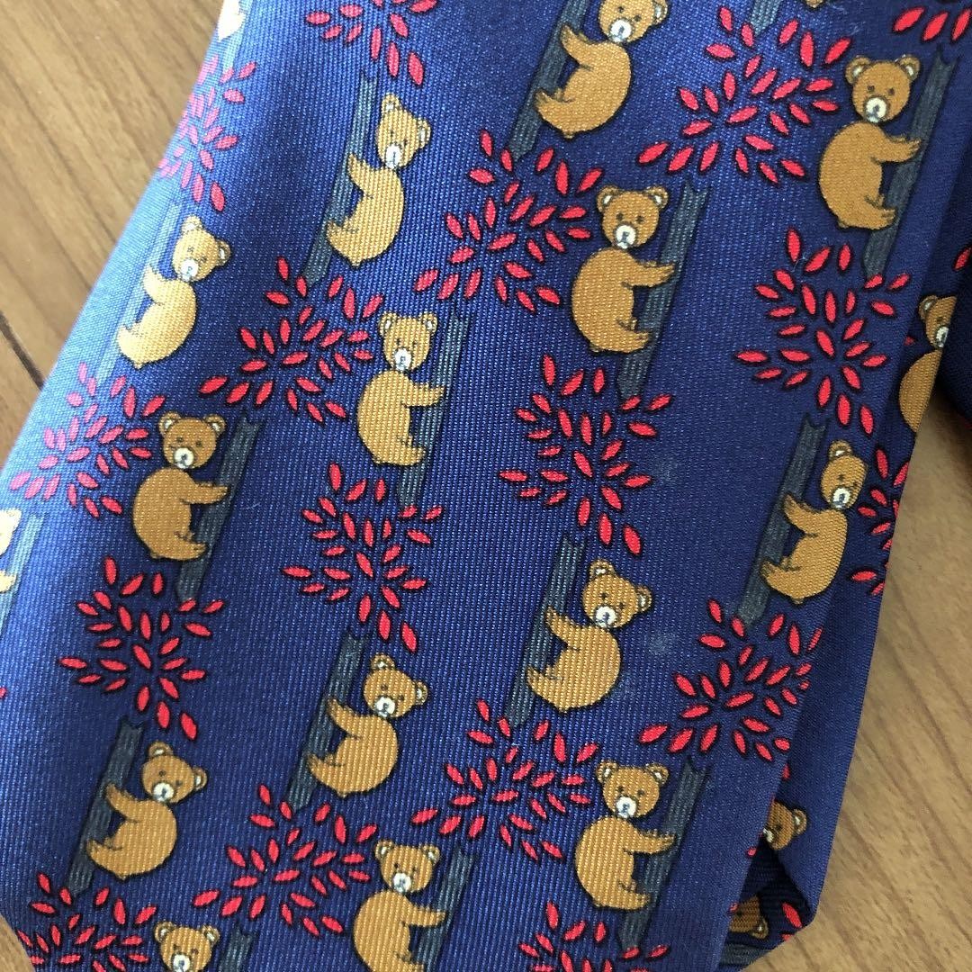 HERMES tie bear pattern - image 1