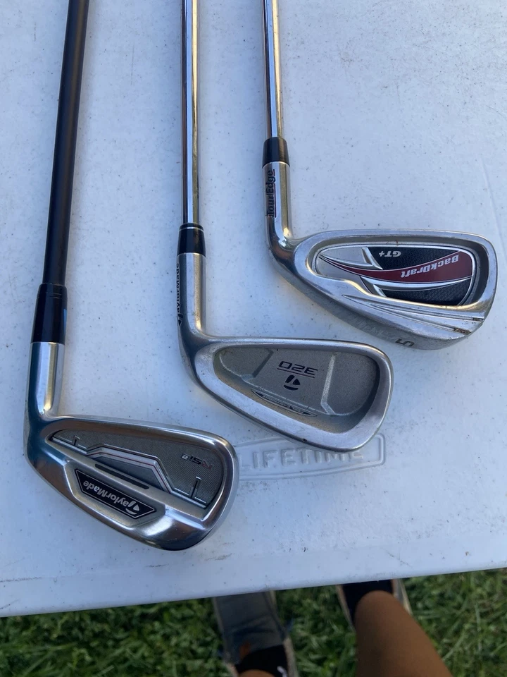 Taylormade and Tour Edge 5 6 7 Different Modles Used Golf Clubs - Image 2 of 4