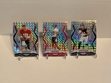 🔥2025 Panini Phoenix Silver Pyramid Rookie Mertz Watts Higgins 3 Card Lot 🔥