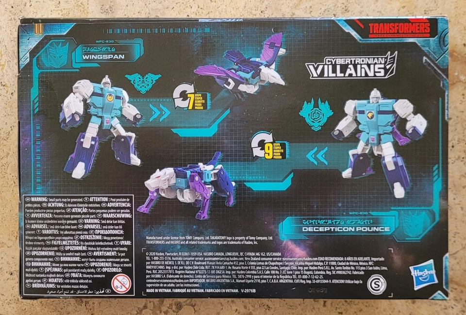 TRANSFORMERS WFC-E30 Earthrise Wingspan & Decepticon Pounce Free Ship US Seller - Image 2 of 4
