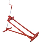 800Lbs Riding Lawn Mower Lift, 45° Adjustable Tilt Tractor Maintenance Jack