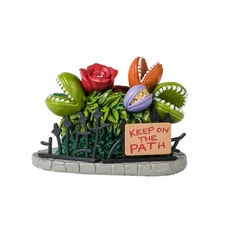 Lemax Spooky Town Halloween Village Accessory Hungry Plants 44317