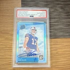 Panini 2018 Donruss Optic Josh Allen Rated Rookie Aqua 1/1 Autographed PSA Card