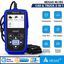 Nexas Nl102 Heavy Duty Diesel Truck Diagnostic Scanner Car Truck Obd Code Reader Nexas Nl102 Heavy Duty Diesel Truck Diagnostic Scanner Car Truck Obd Code Reader