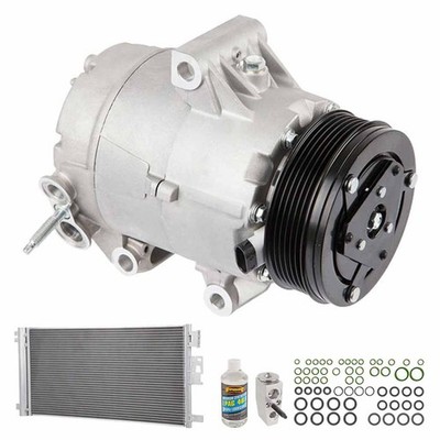 For Chevy Malibu & Pontiac G6 AC Compressor w/ A/C Condenser & Repair ...