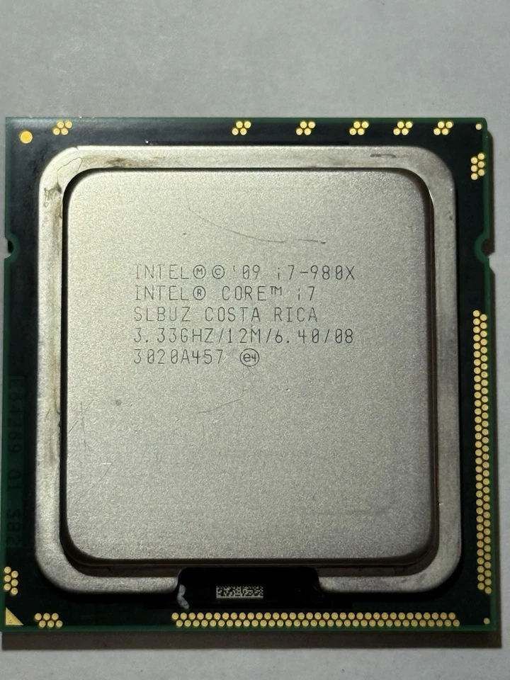 Intel Core i7-980X SLBUZ 3.33GHz 6 Core 12MB LGA 1366 Desktop Processor CPU 130W - Image 3 of 3