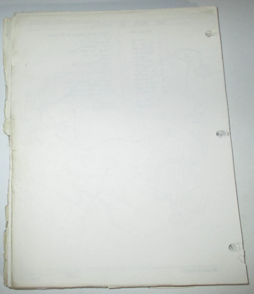 Hesston 8200 Windrower Tractor Parts Catalog Manual Book ORIGINAL 12-1991 - Image 4 of 4