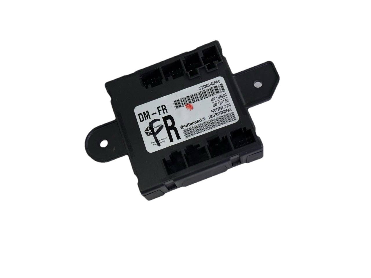2014-2017 Maserati Ghibli Front Right Side DOOR Control Module 368