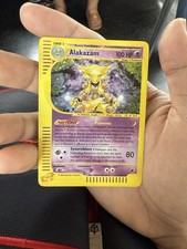 Alakazam 1/165 Holo Unlimited Rare Pokemon Card Expedition
