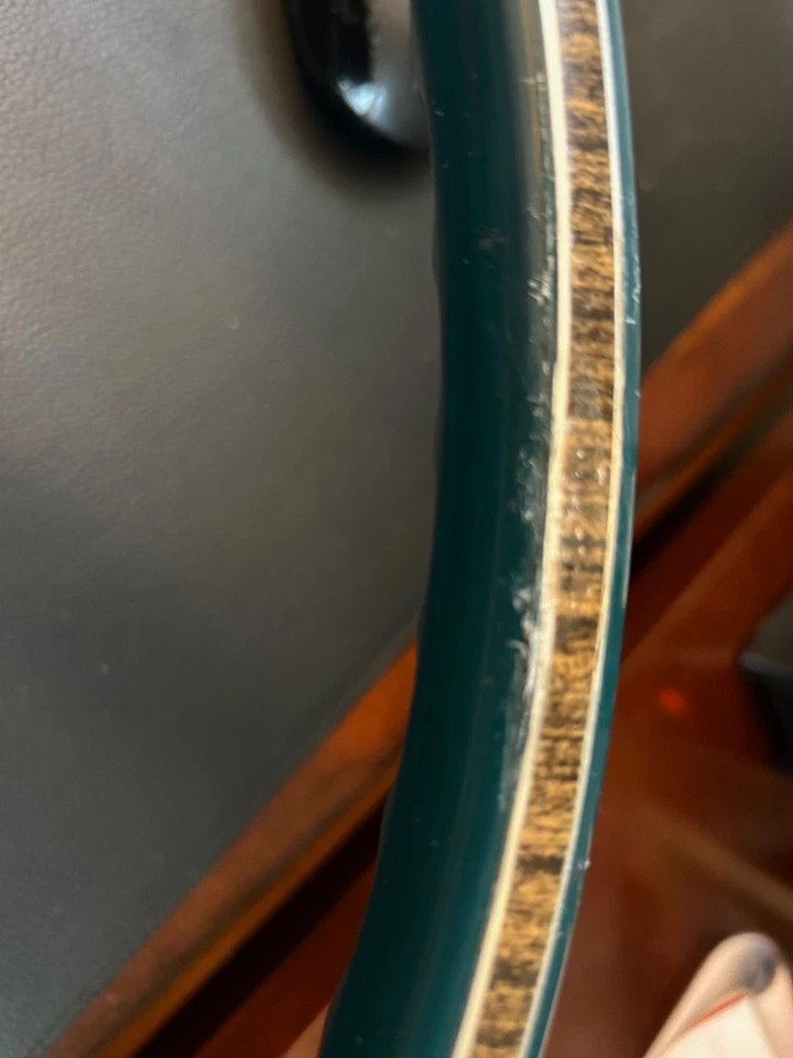 Volante Cadillac Eldorado Fleetwood Coupe De Ville 1971-76 verde Foto 4 de 4