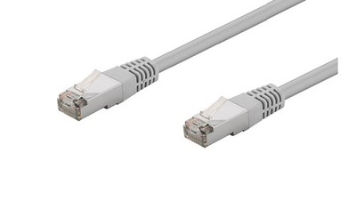 Patchcord Patchkabel F/UTP Kat.5e CCA grau 3m 73079